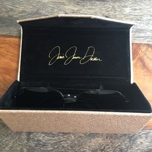 Dash Matte Black Aviator Sunglasses-New w/ case